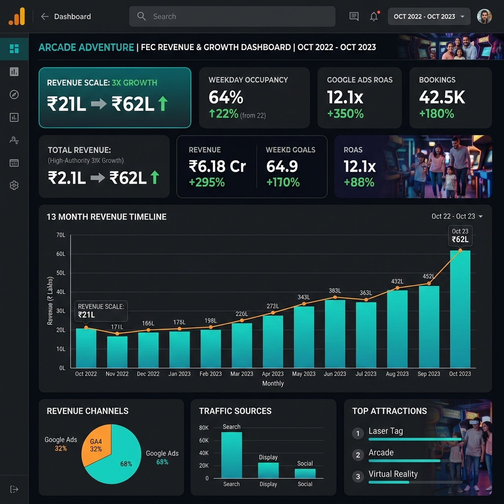 Revenue Scale Analytics Dashboard