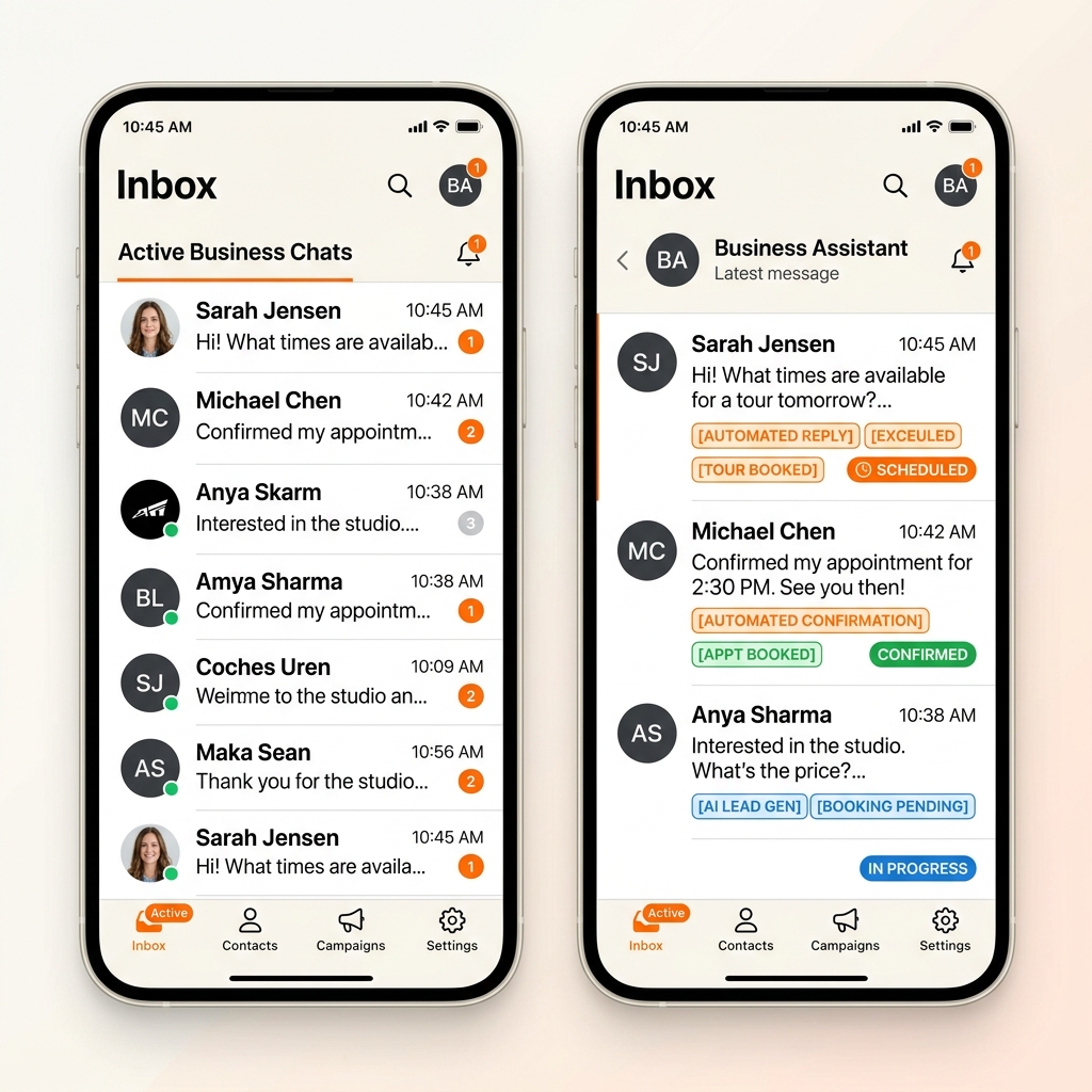 WhatsApp Automation Screenshot
